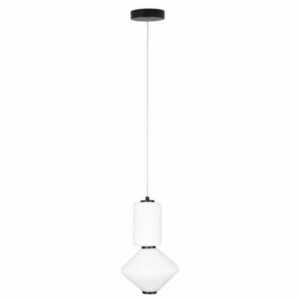 Lampa suspendată Max Light Akiko P0467 negru metal sticlă 20 cm LED 16W 0 Lampa suspendată Max Light Akiko P0467 negru metal sticlă 20 cm LED 16W small 0