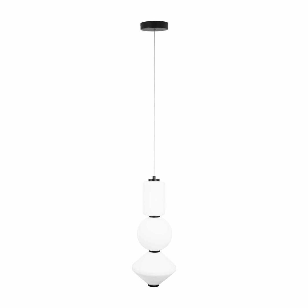 Verifica Lampa suspendata Max Light Akiko P0468 negru 20 cm LED 16W metal sticla Lampa suspendata Max Light Akiko P0468 negru 20 cm LED 16W metal sticla