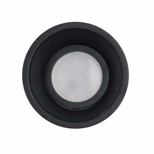 Verifica Spot încastrat rotund Max Light Deep H0111 negru metal GU10 Ø8,2 cm