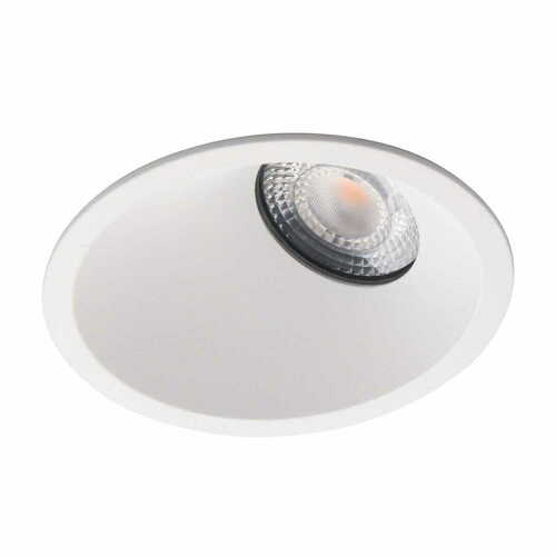 Verifica Corp de iluminat încastrat Max Light Bellatrix H0115 alb metal 9W 3000K Ø9,8 cm
