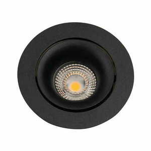 Spot LED încastrat Max Light Bellatrix H0118 negru 9W 3000K Ø10,5 cm small 2