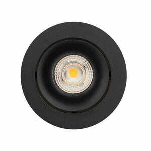 Spot LED încastrat Max Light Bellatrix H0118 negru 9W 3000K Ø10,5 cm small 3