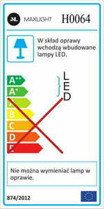 Spot încastrat LED Max Light Technical H0064 crem 7.5W 3000K 9x9 cm small 2