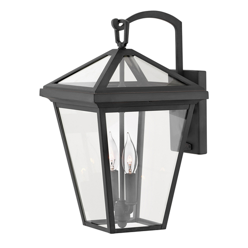 Verifica Felinar de perete mediu Alford Place - 2 surse de lumină - Black Quintiesse