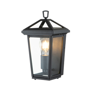 Felinar de perete Alford Place - 1 sursă de lumină - Black Quintiesse small 0