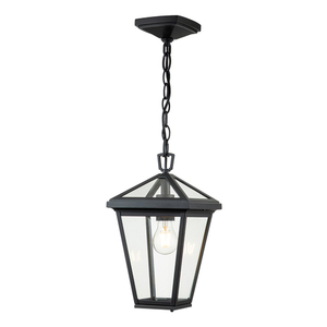 Felinar suspendat mic Alford Place - 1 sursă de lumină - Black Quintiesse small 0
