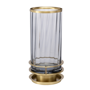 Lampă de masă Arno - 1 sursă de lumină - Alamă veche și sticlă colorată Quintiesse small 1