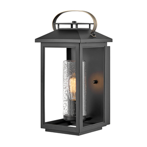 Aplică de exterior Quintiesse Atwater QN-ATWATER-M-BK neagră, E27, 44,5 cm small 0