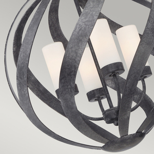 Felinar suspendat Blacksmith - 4 surse de lumină Quintiesse small 2