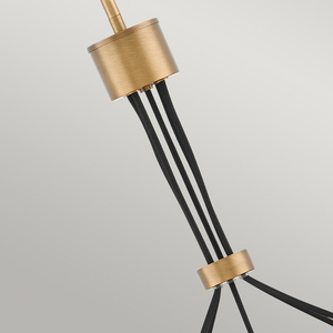 Lampă suspendată Ensemble - 5 surse de lumină - Bronz periat Quintiesse small 2
