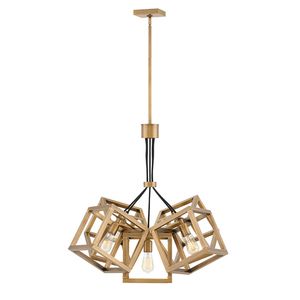 Lampă suspendată Ensemble - 5 surse de lumină - Bronz periat Quintiesse small 0