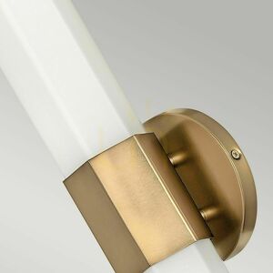 Aplică LED Quintiesse Facet, finisaj alamă antichizată small 5