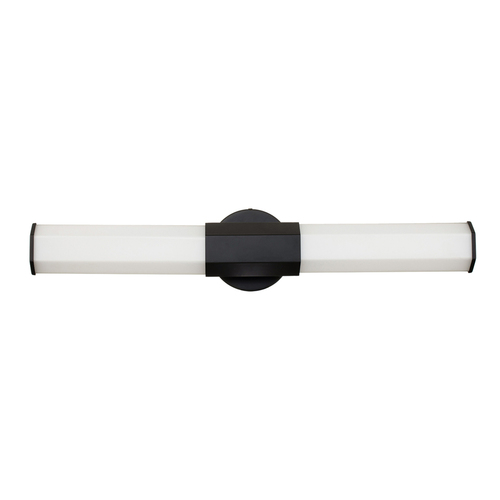 Verifica Aplică cu LED Facet - negru mat Quintiesse