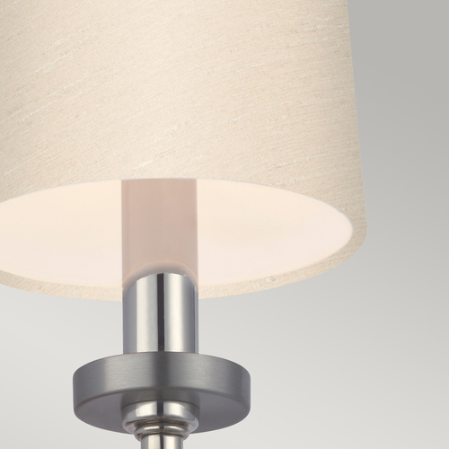 Verifica Aplică Quintiesse Felixstowe QN-FELIXSTOWE1-C – crom, abajur Scallop taupe, G9