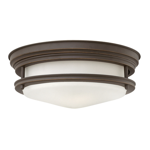Verifica Hadrian plafond - 2 surse de lumină - Sticlă opală - Bronz opal Quintiesse