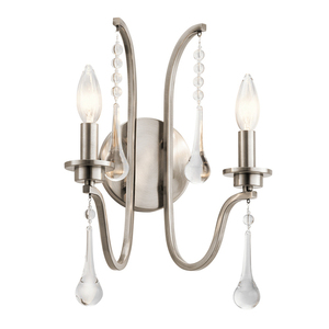 Aplică Quintiesse Karlee Classic Pewter 2xE14 QN-KARLEE2 small 0