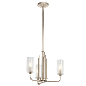 Candelabru Kimrose - 3 surse de lumină - Nichel lustruit Quintiesse small 0