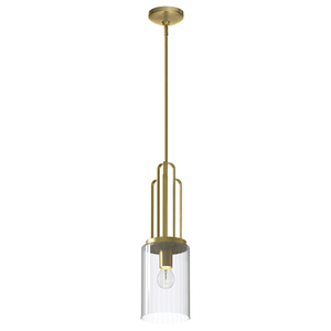 Lampă suspendată Kimrose - 1 sursă de lumină - Alamă naturală perlată Quintiesse small 0