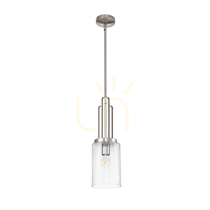 Lampă suspendată mini Quintiesse Kimrose 1×E27, nichel lustruit, QN-KIMROSE-MP-PN small 6
