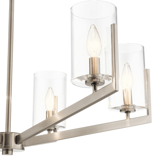 Verifica Candelabru Quintiesse Nye QN-NYE6-CLP, 6 × E14, Classic Pewter