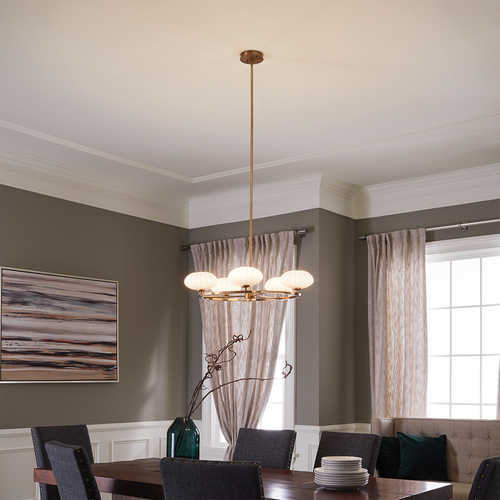 Verifica Candelabru Quintiesse Pim QN-PIM5-FXG, auriu, 5 × G9