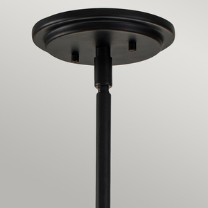 Lampă suspendată Somerset - 1 sursă de lumină - Sticlă transparentă - Black Quintiesse small 1