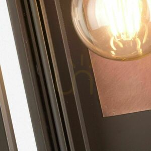 Felinar mic de perete pentru exterior Quintiesse Sutcliffe – bronz patinat cu ulei și cupru small 5