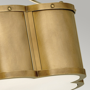 Plafonieră Quintiesse Chance pentru 2 becuri E27, Heritage Brass QN-CHANCE-SF-S-HB small 2