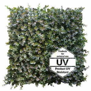 Mat artificial verde Eucaliptus UV 50x50cm small 1
