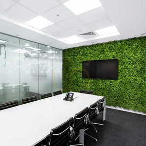 Mat artificial verde Blueberry FR UV 50x50cm small 5