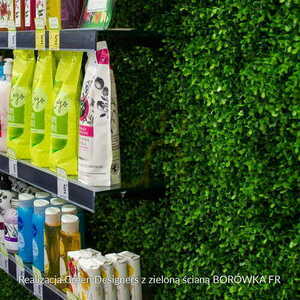 Mat artificial verde Blueberry FR UV 50x50cm small 7