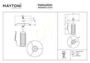 MUSE MOD304TL-01CH lampă de masă Maytoni small 6