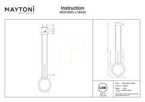 NODE lampă suspendată MOD165PL-L18G3K Maytoni small 5