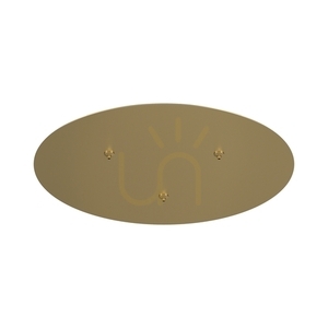 Accesoriu pentru iluminat Maytoni Rim MOD058A-03BS, culoarea alamei, 26 cm small 1