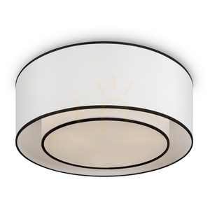 Plafonieră Maytoni Bergamo MOD613CL-03W albă/cromată E27, 3 surse, 52 cm small 2