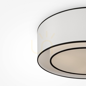 Plafonieră Maytoni Bergamo MOD613CL-03W albă/cromată E27, 3 surse, 52 cm small 3