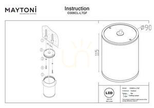 BAR plafon exterior O306CL-L7GF IP65 Maytoni small 9
