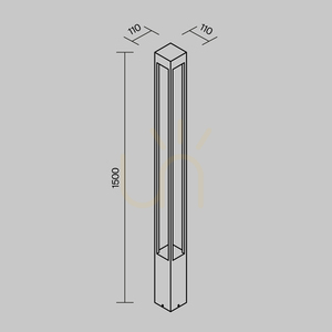 ELBE lampă de exterior în picioare O424FL-L20GF IP65 Maytoni small 7