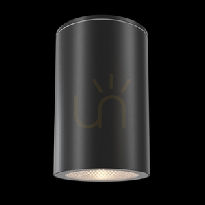 Plafonieră de exterior Maytoni ROLL O307CL-01B, cilindru negru GU10, IP54 small 2