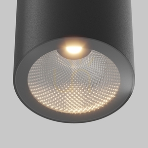 Plafonieră de exterior Maytoni ROLL O307CL-01B, cilindru negru GU10, IP54 small 4