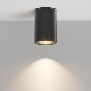 Plafonieră de exterior Maytoni ROLL O307CL-01B, cilindru negru GU10, IP54 small 0