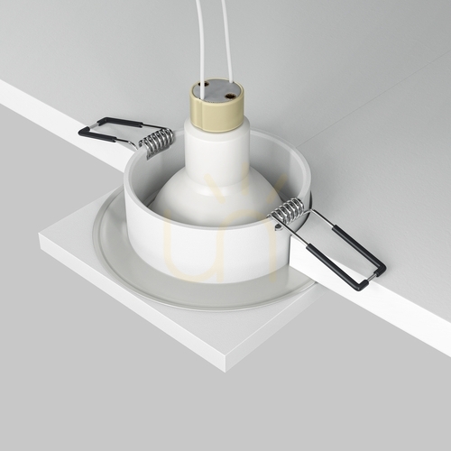 Verifica STARK corp de iluminat încastrat DL083-01-GU10-SQ-W IP65 Maytoni