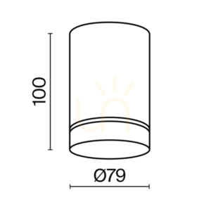 Plafond ORLO C085CL-9W4K-B Maytoni small 8