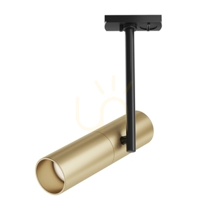 Spot pentru șină de curent monofazată Maytoni Elti TR005-1-GU10-BG negru-auriu GU10 small 2