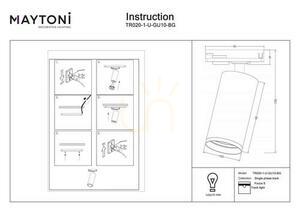FOCUS S TR020-1-U-GU10-BG reflector pentru bare Maytoni small 4