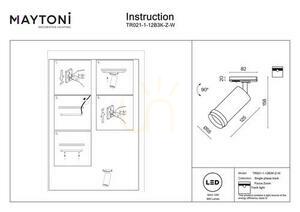 FOCUS ZOOM proiector pentru bare TR021-1-12B3K-Z-W Maytoni small 3