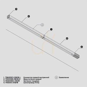 TRINITY TRX005-311W șină de iluminat Maytoni small 3