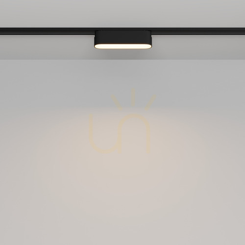 Verifica Corp magnetic Maytoni Basis Radity, negru, LED 6 W 3000 K, 48 V DC, TR080-1-6W3K-B