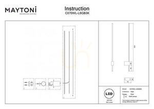 PARS lampă de perete C070WL-L6GB3K Maytoni small 6