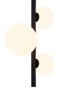 Pendul JUPITER TAIDA 1926 negru, 4xG9 small 2